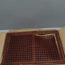 Set of 2 handmade large rattan box with lid,natural color decorative box,rattan boxes for home decoration.They can hold most household items such as jewelry, cosmetics, small items, etc.