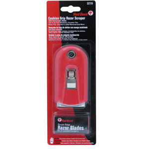 Red Devil 3219 Soft Grip Push Pull Window Scraper with 5 Blades