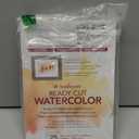 Strathmore 140-305 500 Series Ready Cut Watercolor Paper, 140 lb. Hot Press, 5"x7", 25 Sheets, Multicolor