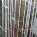 51" Extra Tall Cat Gate 30"-49.27" Wide, Auto Close, Pressure Mounted, for Cats & Small Dogs, Hallway, Stairs, Kitchen, Not Baby Gate,White