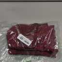 A&J DESIGN Boy's 4 Button Formal Suit Vest Dress Waistcoat with Pockets, Size 6 Years (Burgundy)