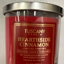 Tuscany Candle Hearthside Cinnamon: Clove & Tonka Bean Scented Holiday Candle, 14 oz