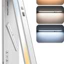 Matane Dimmable LED Under Cabinet Lighting Wired, 17inch 11W 720LM, Hardwired/Plug-in Installation, 3CCT Color Selectable, 120V Under Counter Lights for Kitchen, ETL Listed