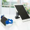 Honsky Thumbs-up Cell Phone Stand Holder,Tablet Stand Cradle for Desk Desktop Smartphone Cellphone Mobile Phone,Tablets - Universal, Adjustable Flexible,Blue
