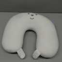 KASTWAVE Travel Pillow Kid, 2-in-1 Travel Pillow for Kids, Neck, Soft and Adorable Bear Animals Plushie That Converts into a U-Shaped Neck Pillow for Travel