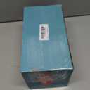 9FT Snow Cedar Pine Garland,Prelit Christmas Garland with Timer,Realistic Garlands Battery Operated for Winter Holiday Outdoor Staircase Decorations 30LED