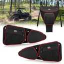 KEMIMOTO UTV Storage Bags Door Bag & Center Storage Compatible with Polaris RZR XP 1000 Turbo S1000 Turbo S 900 2014-2023, Water Resistant Zippers UTV Cab 3-Piece Set with Multiple Pockets