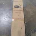 FREDBECK 42 x 84 inch Glass Barn Door with 7FT Barn Door Hardware Kit & Handle Included,5-Panel Frosted Glass, Wood Panel, Water-Proof Surface, Pre-Drilled Holes, Need Assembly