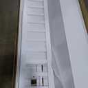 Twin Size Floor Bed with High Fence and Door, Montessori Floor Beds FrameTwin Size, Twin Size Montessori Bed for Kids, Girls, Boys, Twin Floor Bed Without Slats, White