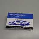 SIXWIN Single Din Car Stereo with Bluetooth 5.0 Hands Free Calling Voice Control Car Stereo FM Radio Car Mp3 Player USB AUX Port Audio Recording Car Audio System Car Audio Receivers (P1)