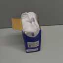 MIULEE 2 Panels Solid Color Sheer Window Curtains Elegant Window Voile Panels/Drapes/Treatment for Bedroom Living Room (54X72 Inches Ivory)