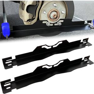 2PCS Wheel Alignment Tools, Accurate Camber Toe Alignment Measurements Plates Kit for Automative Car, Heavy Duty Stainless Steel DIY Align Measuring Tool Hanging Holes for Most Vehicles, Easy Mounted