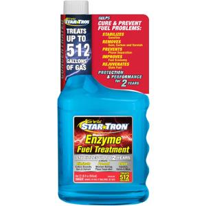 STAR BRITE Star Tron Enzyme Fuel Treatment - Concentrated Formula 32 Fl. Oz.  Treats up to 512 Gallons - Fuel Stabilizer & Treatment, Gasoline Stabilizer, Star Tron Marine Enzyme Fuel Treatment