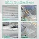 Dual Pressure Washer Tips, 2-in-1 Pressure Washing Nozzle Tips, Power Washer Dual Nozzles with 8PCS Power Washing Spray Nozzle (0, 15, 25, 40 Degree), 1/4" Quick Connect, 5000 PSI