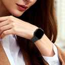 LETOID Leather Band Compatible with Apple Watch Ultra 3 /Ultra 2 /Ultra 49mm 46mm 45mm 44mm Bands, Women Men Vintage Genuine Leather Strap for iWatch Series 11 10 9 8 7 6 5 4, SE 3 2 1, Ultra 3 2 1 (Retro Black)