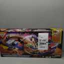 Monster Jam, Supercharge Speedway Playset, Megalodon and El Toro Loco Die-Cast Monster Trucks, Light Up World Finals Track Kids Toys for Boys Ages 3 and Up