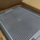 Puppy Potty Tray with Mesh – Dog Pee Pad Holder for Small Dogs & Puppies, Indoor Dog Potty Training Toilet, Plastic Leak-Proof Dog Potty Tray (Small - 20 x 16 in)