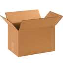 BOX USA 14 x 9 x 9 Corrugated Cardboard Boxes, Medium 14"L x 9"W x 9"H, Pack of 25 | Shipping, Packaging, Moving, Storage Box for Home or Business, Strong Wholesale Bulk Boxes