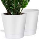 5 x 4 inch, Self-watering plastic planters
