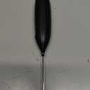 Electric Milk Frother Handheld Battery Operated Whisk Drink Mixer for Coffee, Frappe, Latte, Matcha, Hot Chocolate, Mini Hand Blender, Black