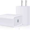 iPhone 17e 16e Fast Charger Block, 2Pack 20W USB C Power Adapter Type C Wall Charger for iPhone 17/17 Pro/17 Pro Max/Air/16/16 Pro/16 Pro Max/16 Plus/15/14/13/12/11/Pro/Max/SE/XR/XS, Pixel 10a 9 Pro