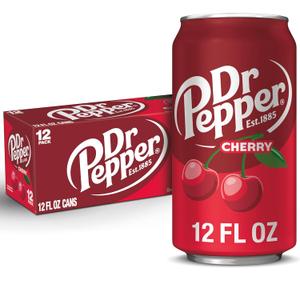 DR PEPPER - CHERRY, 12 OZ, 12 PK (EXP 02/06/26)