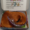 Topcosplay Daphne Wig Headband and Scarf Orange Wavy Wigs for Women or Girls