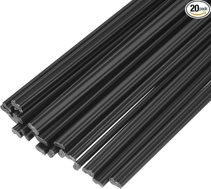 MECCANIXITY 36 Inch Plastic Welding Rods, Double-Strand Round Sticks ABS Welding Rods for Plastic Welder Kayak Car Bumper Repair 2 pieces