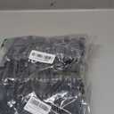 100 Piece Shade Cloth Plastic Clips Round Plastic Black Clips for Sun Shade Net, Anti Bird Netting, Garden Netting, Shade Netting, Shade Fabric Accessories