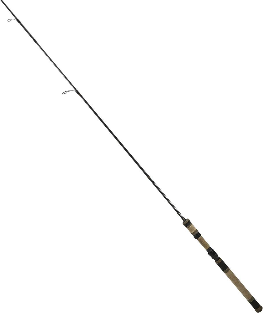 Okuma GSP-S-761L Guide Select Pro Trout Spinning Rod, 7'6" Length, 1 Piece, 2-6 lb Line Rate, 1/ 8-1/ 2 Ooz Lure Rate, Light Power, Black