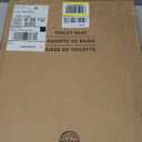 BEMIS 500EC 390 Toilet Seat with Easy Clean & Change Hinges, 1 Pack Round, Cotton White