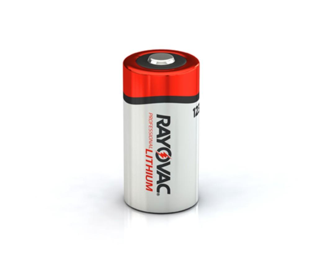 Rayovac RL123A Lithium CR123A 3V Photo Lithium Batteries Bulk (6 Batteries)