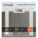 TAYLOR DIGITAL CLEAR GLASS SCALE