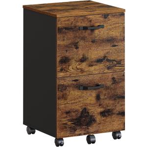 VASAGLE Mobile Cabinet, Folder, 2 Drawers, Printer Stand