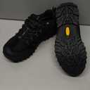 NORTIV 8 Men's Waterproof Hiking Shoes Leather Low-Top Hiking Shoes for Outdoor Trailing Trekking Camping Walking,Size 13W,Black/Grey,QUEST-1-W, 10