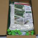 Garden Netting Kit for Raised Beds, 10x30FT Ultra Fine Mesh Netting 6 Sets of 8FT Fiberglass Garden Hoops, Bird Barrier Protection Net Vegetable Plant Cover Fruit Flowers Row Cover