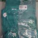 Amazon Basics 6 Piece Oversized Fade resistant Towel set, 100% Cotton towels for bathroom, soft and absorbent, 2 Bath Towels, 2 Hand Towels and 2 Washcloths bathroom towel set, Teal