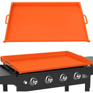 Silicone Griddle Mat Cover for Blackstone Griddle 36 Inch, Full-Coverage Heavy Duty Food Grade Silicone Grill Protective Cover for Blackstone Griddle Accessories, Fathers Gifts