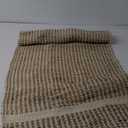 Chardin Home 2'x5' Jute Cotton Hand Woven Rug with Knotted Fringes, Braided Boucle Runner, Boho, Rustic, Natural Jute/Sand, Farmhouse Vintage Area Rugs for Hallway, Entryway, Bedroom and Kitchen