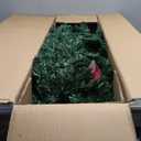 7.5ft Pre-Lit Hinged Pencil Christmas Tree 350 White Lights