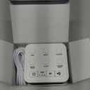 Big Red Rooster Sound Machine - 6 Sleep Sounds - Portable White Noise Machine for Office Privacy & Adult Sleeping - Compact Travel or Home - Dual Power Options - White