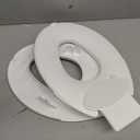 Ingenuity: ity by Ingenuity Flip & Sit Potty Seat 2pk (White) Easy to Set Up & Remove Potty Training Seat That Attaches to Adult Toilet Seat