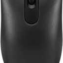 Lenovo 100 Wired USB Computer Mouse for PC, Laptop, Computer with Windows - Full-Size - Ambidextrous Design - 3 Buttons - Red Optical Sensor  Black