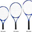 Senston 19" 23" 25" Kids Junior Tennis Racquet for Kids Children Boys Girls Tennis Rackets with Racket Cover