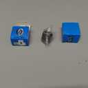 Lehuy2536gh Spare Part Clamping Nut Collet Holder Lathes M14x0.75mm Turning Tools 140CR Steel, 2 Pieces