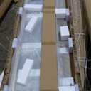 CKB 38 in. D x 38 in. W x 72 in. H Neo-Angle Shower Door, 1/4" (6mm) ANSI Tempered Glass with Easy Clean. Frameless Pivot Shower Enclosure with Towel bar. Reversible for Left or Right, Brushed Nickel