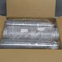 Homestockplus 15 oz Clear Plastic Cups with Lids (100 Pack) - Strawless Sip Lids, Leak-Proof & BPA-Free Iced Coffee Cups - Disposable Cold Drink Cups for Smoothies, Milkshake, Parties, Events