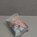 The First Years Squeeze & Sip Toddler Straw Cups - Squeezable Transition Sippy Cup with Silicone Straw - Toddler Feeding Supplies - Yellow/Pink/Orange - 7 Oz - 3 Count - Ages 6 Months and Up