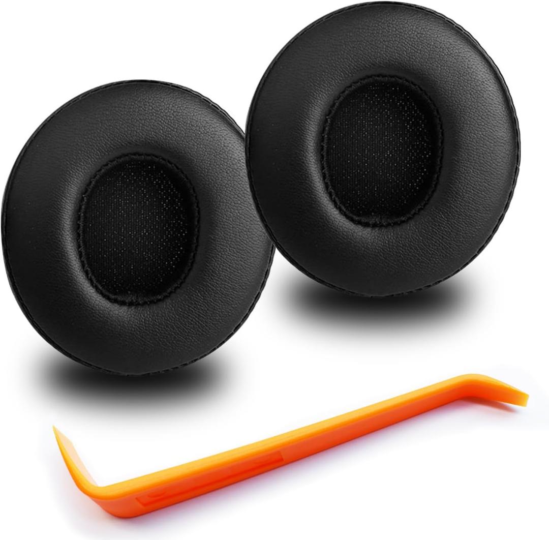 Solo 3 Ear Pads - Replacement Earpads for Beats Solo 2 & Solo 3 Wireless Headphones (Black)