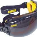 Dewalt Concealer Clear Anti Fog Dual Mold Safety Goggle Dpg82 Unisex Adult Tinted Anti Fog Adjustable Polycarbonate Full Rim (One Size (Pack of 1), Multi)
